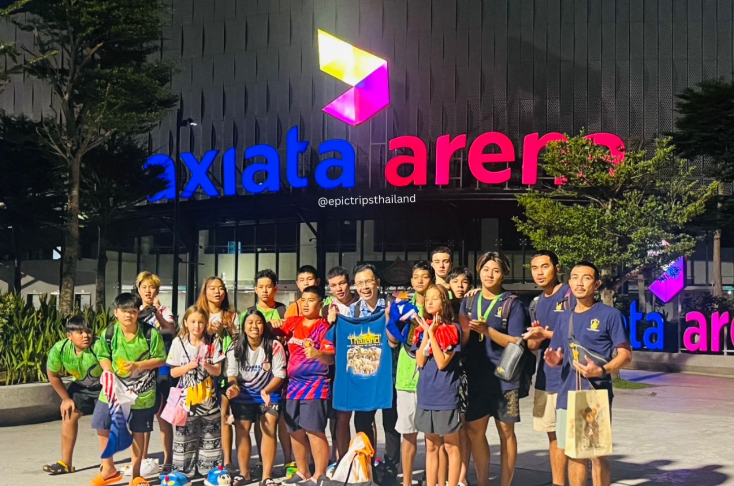 ทัวร์แข่งกีฬาโปโลน้ำ ณ ประเทศมาเลเซีย